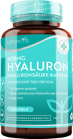 HYALURONSÄURE 600 mg hochdosiert vegan Kapseln